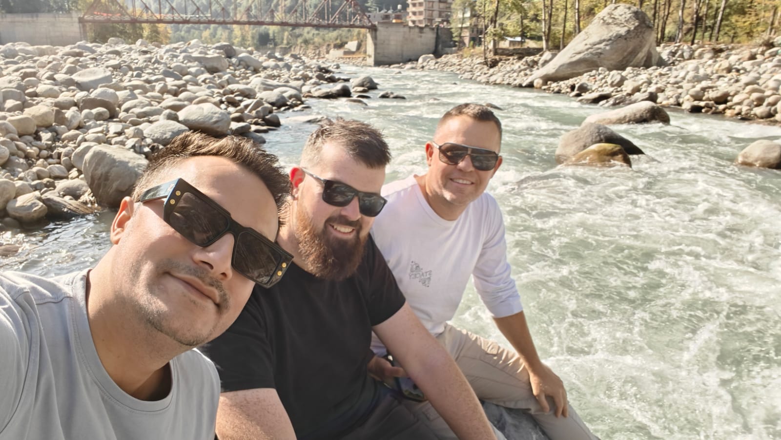 Australian Guest in Manali